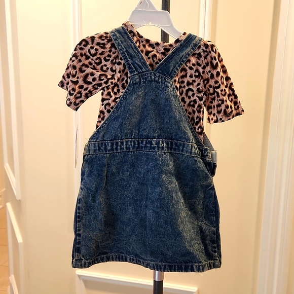 2 PC Jumper Set. Kitty Cat Denim & Animal Print Set. NWT Mix n Match Style! - Picture 13 of 16